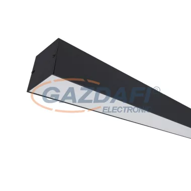 ELMARK 99SM1204040/BL NAGY TELJESÍTMÉNY LED PROFIL FALON KÍVÜLI S48 40W 4000K Fekete 3200lm IP40 230V Alumínium