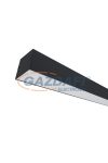 ELMARK 99SM36S4020/BL ultravékony LED profil falon kívüli S36 20W 4000K fekete 1600lm IP40 230V alumínium