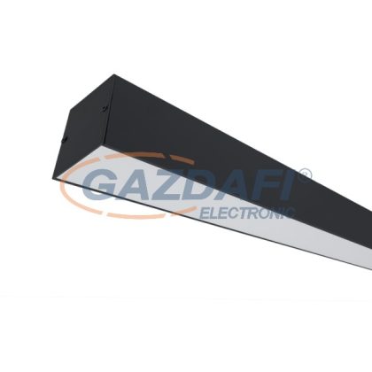   ELMARK 99SM603012/BL "S48" Falon kívüli LED profil, 12W, 1140lm, 3000K, fekete, 600mm, A++ -A