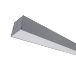   ELMARK 99SM604020/GR NAGY TELJESÍTMÉNY LED PROFIL FALON KÍVÜLI S48 20W 4000K SZÜRKE 1600LM IP40 230V ALUMÍNIUM