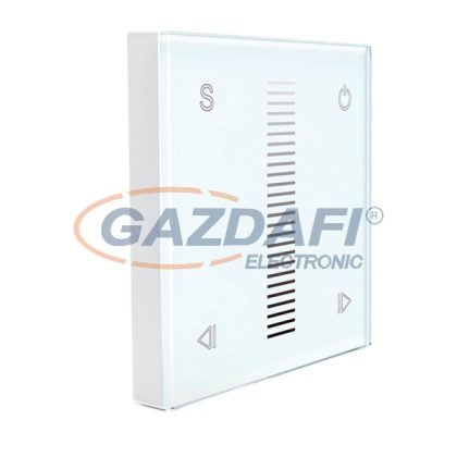   ELMARK 99TOUCHUSB1 Egycsatornás, érintpaneles, vezeték nélküli távirányító egyszín LED lámpákhoz, 30m hatótáv, 2.4GHz, 6 hónapos készenléti id