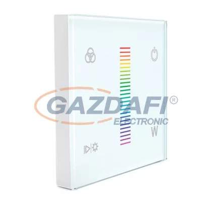   ELMARK 99TOUCHUSB4 Négycsatornás, érintpaneles, vezeték nélküli távirányító egyszín LED lámpákhoz, 30m hatótáv, 2.4GHz, 6 hónapos készenléti id