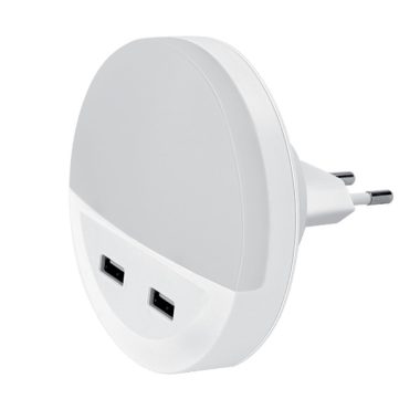 ELMARK 99USB2 LED ÉJJELI FÉNY 2XUSB 0.5W 4000K
