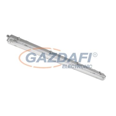 ELMARK 9BE135 "Bella" falon kívüli fénycsöves armatúra, G5, T5, 1x35W, szürke, 1510x74x80mm, IP65, A++-B, EVG eltét