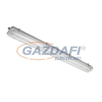   ELMARK 9BE235 "Bella" falon kívüli fénycsöves armatúra, G5, T5, 2x35W, szürke, 1510x106x80mm, IP65, A++-B, EVG eltét