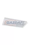 ELMARK 9PRBME209LEDCW Süllyesztett LED fénycsöves armatúra, 2x9W, G13, T8, 230V, 1080lm, 6400K, fehér, 595x595x70mm, IP21, A++-A, 15000h