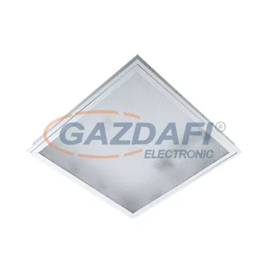 ELMARK 9PRBME409LEDW Süllyesztett LED fénycsöves armatúra, 4x9W, G13, T8, 230V, 2160lm, 4000K, fehér, 595x595x70mm, IP21, A++-A, 15000h