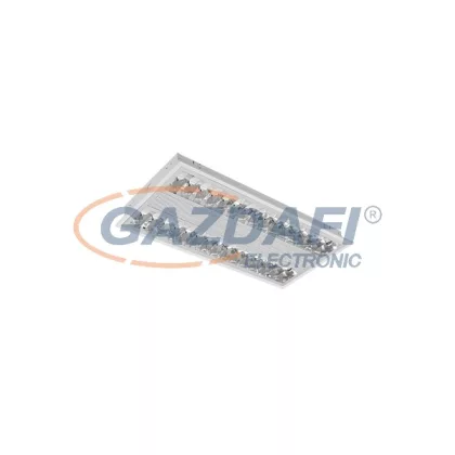   ELMARK 9VOM214LEDW "VIKI" Süllyesztett tükrös LED armatúra, 2x10W, G5, T5, 230V, 1800lm, 4000K, fehér, 600x300x55mm, IP21, A++-A, 30000h