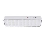 ELMARK 9XL102LED LED VÉSZVILÁGÍTÓ LÁMPA, SMD, 30x0.067W, 230V, 100lm, 6000K, 200x54x32mm, 