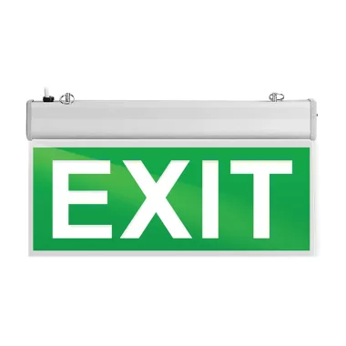 ELMARK 9XL3115 LED vészvilágító lámpa, Exit felirat, SMD, 230V, 220x260x22mm, 3h, IP21, 20000h
