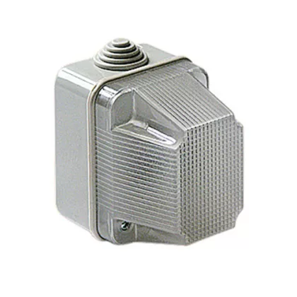 ELMARK EC320T EC320 SURFACE WARNING LIGHT IP55 TRANSPARENT