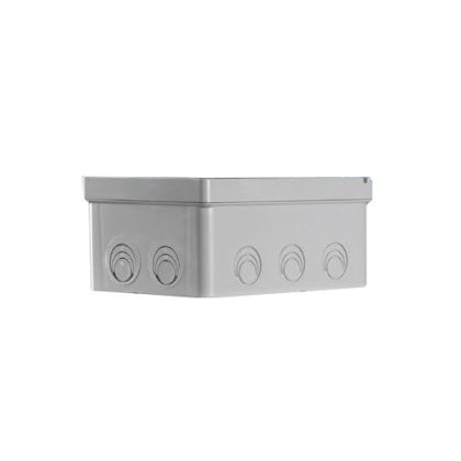ELMARK EC493C8 EC493 JUNCTION BOX 310Х230Х125 IP67 GREY, HALOGEN FREE
