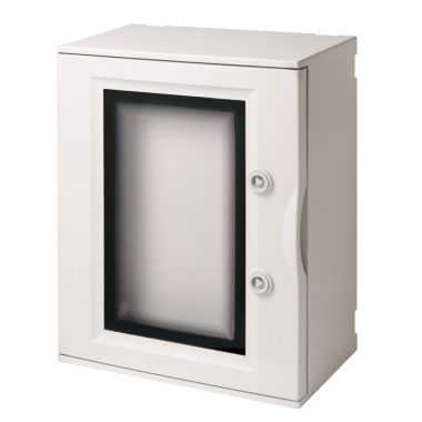 ELMARK EC625015 EC625 POLYESTER BOARD 96 MODULES TRANSP. DOOR IP66, UV, CORROSION, CHEMICAL, INGRESS OF DUST AND WATER.