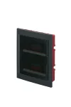 ELMARK EC63024NE EC630 FLUSH MOUNT. ENCLOSURE 24 MOD. (2X12) BLACK, SHOCK RESISTANT