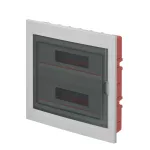   ELMARK EC63036CE EC630 FLUSH MOUNT. ENCLOSURE 36 MOD. (2X18) WHITE, SHOCK RESISTANT