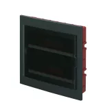   ELMARK EC63036NE EC630 FLUSH MOUNT. ENCLOSURE 36 MOD. (2X18) BLACK, SHOCK RESISTANT