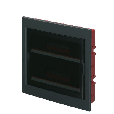 ELMARK EC63036NE EC630 FLUSH MOUNT. ENCLOSURE 36 MOD. (2X18) BLACK, SHOCK RESISTANT