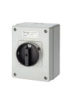ELMARK EC661004M EC660 SURFACE SCHUNTING SWITCH 4P 100A BLACK, IP65 HALOGEN FREE