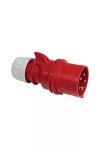 ELMARK EC69075P EC690 PHASE INVERTER PLUG 16A IP67 3P+N+E 380V, HALOGEN FREE UV RESISTANCE
