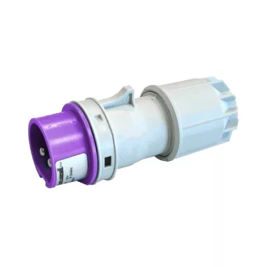 ELMARK EC69471 EC690 STRAIGHT PLUG 16A IP44 3P 24V AC, HALOGEN FREE UV RESISTANCE