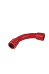 ELMARK EC73025CR PVC BEND 90° EC D25 IP67 RED