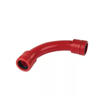 ELMARK EC73025CR PVC BEND 90° EC D25 IP67 RED