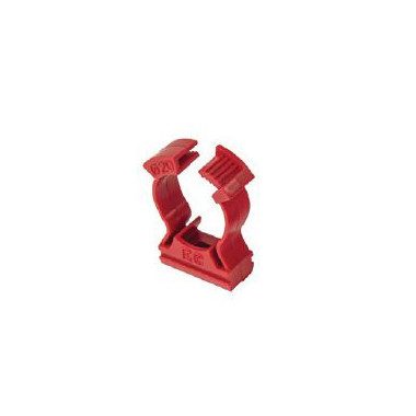 ELMARK ECCFC20CR PVC COLLAR CONDUIT CLIPS EC D20 RED 100PCS.