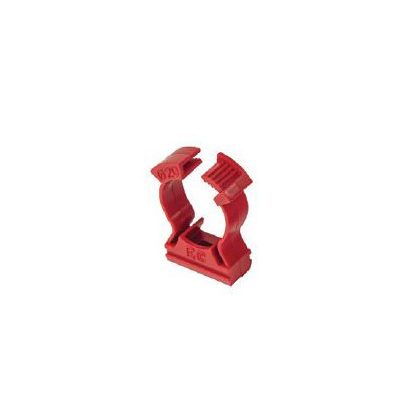 ELMARK ECCFC25CR PVC COLLAR CONDUIT CLIPS EC D20 RED 100PCS.