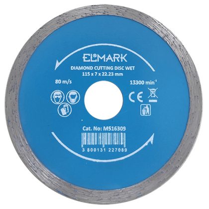 ELMARK M516309 DIAMOND VÁGÓKORONG VIZES 115x22.2mm