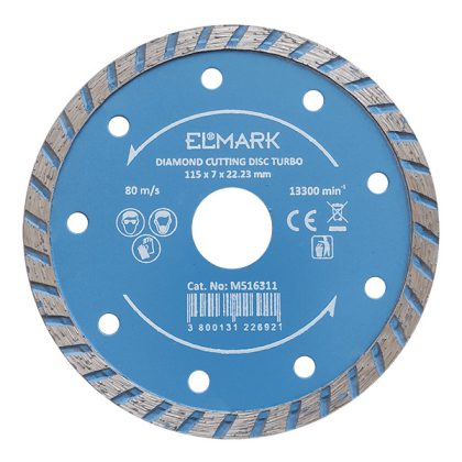 ELMARK M516312 DIAMOND VÁGÓ KERÉK TURBO 12522.2mm