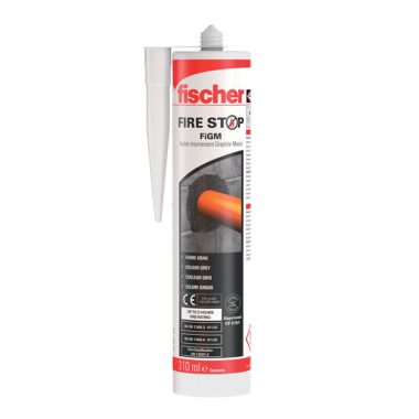 ELMARK MF500495 FISCHER FIGM 310 INTUMESCENT GRAPHITE MASTIK 310ml