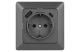 EMOS A6000.7 ALJZAT USB A+C 3 A MAX.SCHUKO ANTRACIT