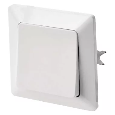 EMOS A6100.2 Keresztkapcsoló süllyesztett 250V 10A fényes fehér IP20