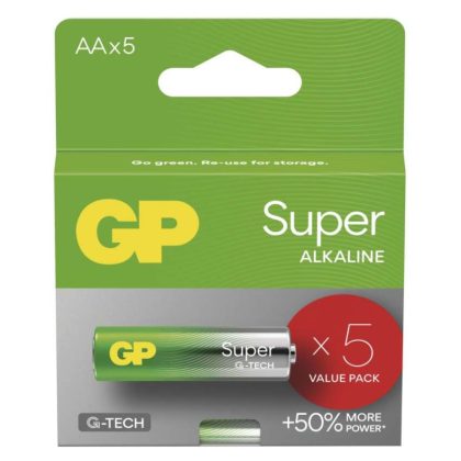 EMOS B01215 GP Super Alkáli elem AA 5db