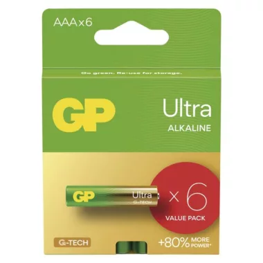 EMOS B0211V GP Ultra Alkáli elem AAA 6 db EMOS B0211V GP Ultra Alkáli elem AAA 6 db