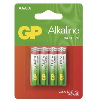 EMOS B04138 GP Alkaline elem LR03 (AAA), 8db