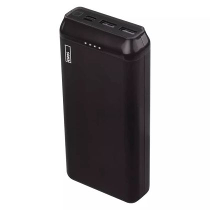 EMOS B0527B Powerbank ALPHA2 20, 20 000 mAh, 10 W, fekete