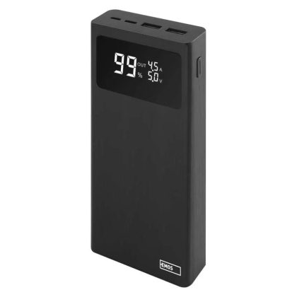 EMOS B0532B Powerbank BETAQ 20, 20 000 mAh, 22,5 W, fekete