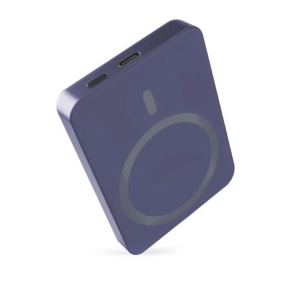   EMOS B0555BL Powerbank WI 522, 5 000 mAh, 20 W+Wireless, kék