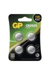 EMOS B15254 GP Lítium gombelem CR2025 4db/bliszter