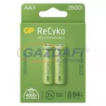 GP B2127 Akkumulátor ReCyko HR6 (AA) 2700mAh 2db