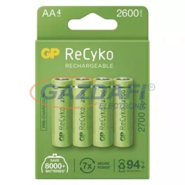 GP B21274 Akkumulátor ReCyko HR6 (AA) 2700mAh 4db