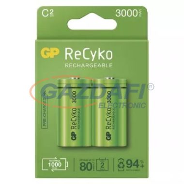 GP B2133 Akkumulátor ReCyko HR14 (C) 3000mAh 2db