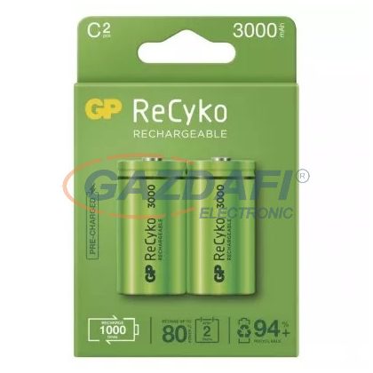 GP B2133 Akkumulátor ReCyko HR14 (C) 3000mAh 2db