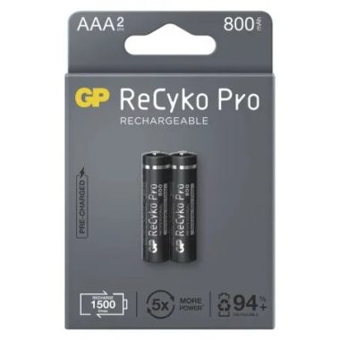 GP B2218 Akkumulátor ReCyko Pro Professional , HR03 (AAA) 800mAh