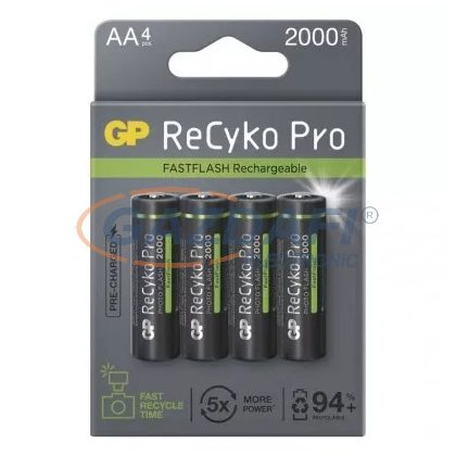   GP B2420 Akkumulátor ReCyko Pro Photo Flash HR6 (AA) 2000mAh