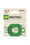 EMOS B25274 GP ReCyko NiMH Akkumulátor HR6 (AA) 2600mAh 4db