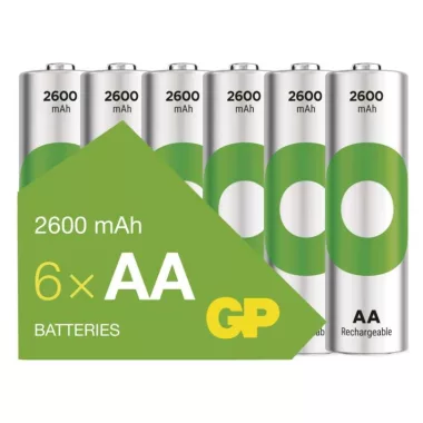 EMOS B2527V GP ReCyko NiMH Akkumulátor HR6 (AA) 2600mAh 6db