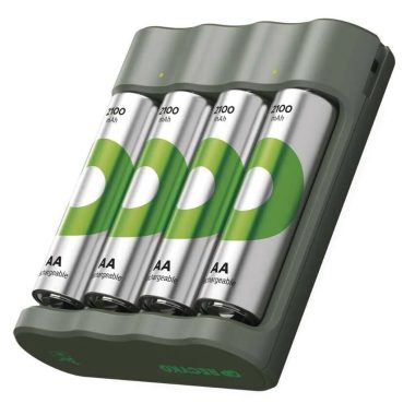 Emos B50444 GP Akkumulátor töltő Eco E441+4xAA ReCyko 2100mAh