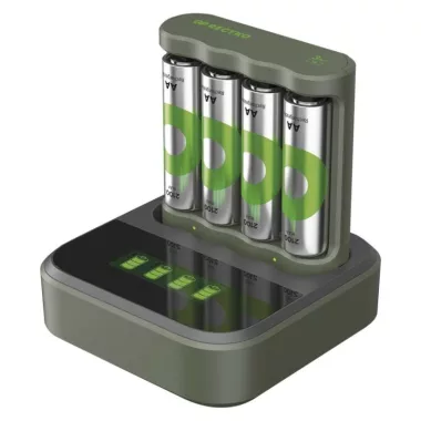 EMOS B50444D GP Akkumulátor töltő B441 + Speed Dock + 4 x AA 2100 mAh